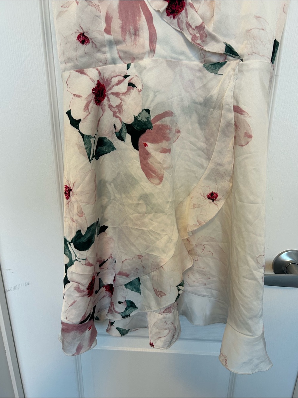 Dynamite Floral Ruffle Mini Dress - Picture 3 of 6